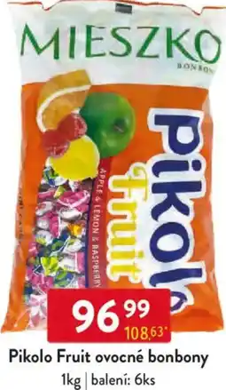 Qanto Pikolo Fruit ovocné bonbony nabídka