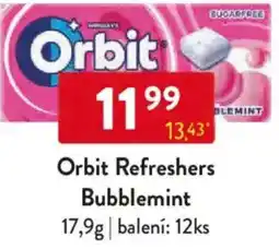 Qanto Orbit Refreshers Bubblemint nabídka