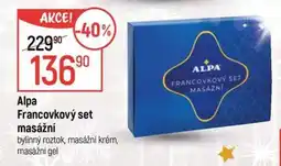 Globus Alpa Francovkový set masážní nabídka