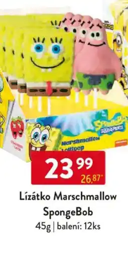Qanto Lízátko Marschmallow SpongeBob nabídka