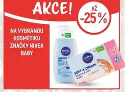 Globus Na vybranou kosmetiku značky Nivea baby nabídka