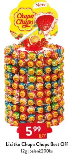 Qanto Lízátko Chupa Chups Best Off nabídka