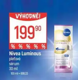 Globus Nivea Luminous nabídka
