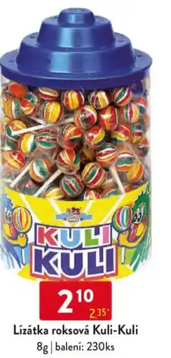 Qanto Lízátka roksová Kuli-Kuli nabídka