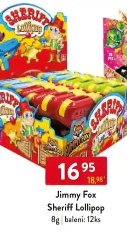 Qanto Jimmy Fox Sheriff Lollipop nabídka
