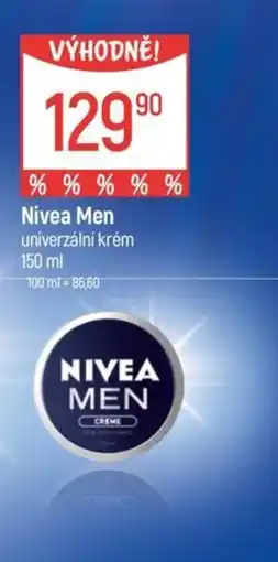 Globus Nivea Men univerzální krém nabídka