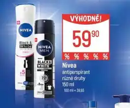 Globus Nivea antiperspirant nabídka
