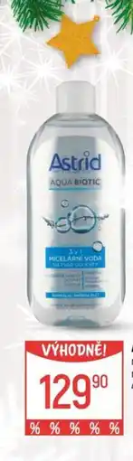 Globus Astrid micerální voda nabídka