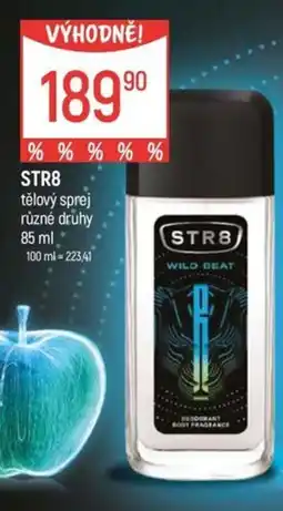 Globus STR8 tělový sprej nabídka