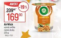 Globus AirWick vonná svíčka nabídka