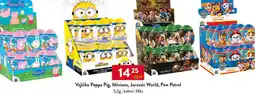 Qanto Vajíčko Peppa Pig, Minions, Jurassic World, Paw Patrol nabídka