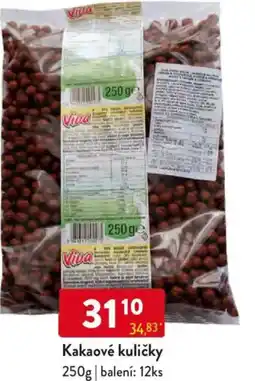 Qanto Kakaové kuličky nabídka