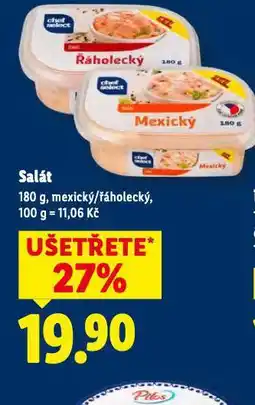 Lidl Salát řáholecký nabídka
