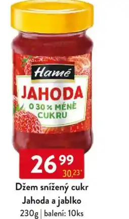 Qanto Hamé Džem snížený cukr Jahoda a jablko nabídka