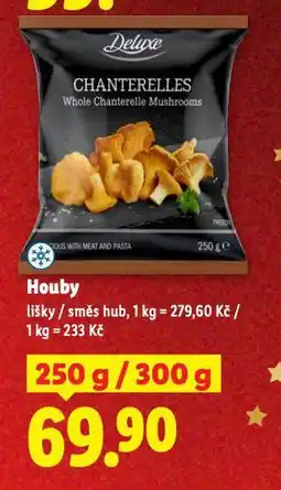 Lidl Houby nabídka