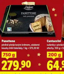 Lidl Panettone nabídka