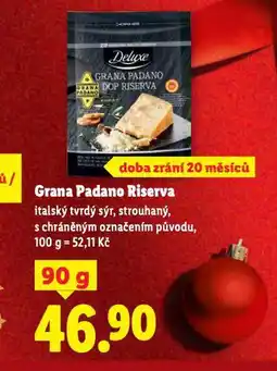 Lidl Grana padano riserva nabídka