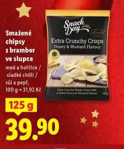 Lidl Smažené chipsy z brambor ve slupce nabídka