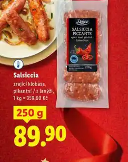 Lidl Salsiccia nabídka
