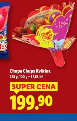 Lidl Chupa chups květina nabídka