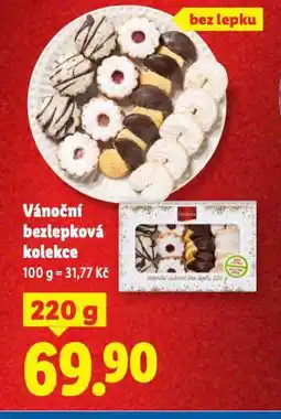 Lidl Vánoční bezlepková kolekce nabídka