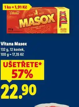 Lidl Vitana masox nabídka