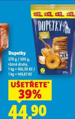 Lidl Dupetky nabídka