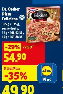 Lidl Dr. oetker pizza feliciana nabídka