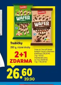 Lidl Trubičky nabídka