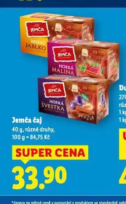 Lidl Jemča čaj nabídka