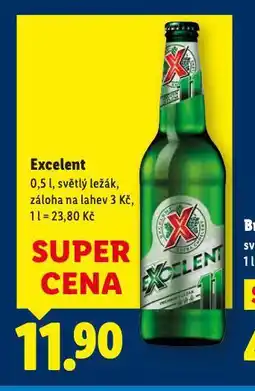 Lidl Pivo excelent 11 nabídka