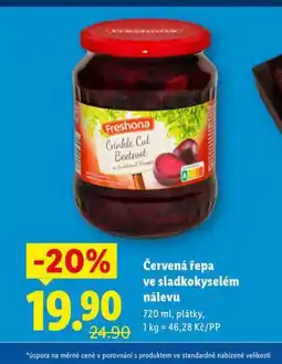 Lidl Červená řepa nabídka