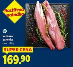 Lidl Vepřová panenka nabídka