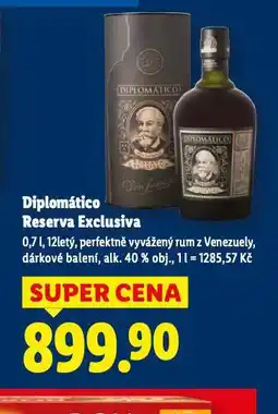 Lidl Diplomático resreva exclusiva nabídka
