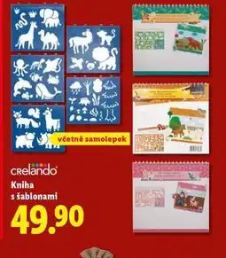 Lidl Kniha s šablonami nabídka