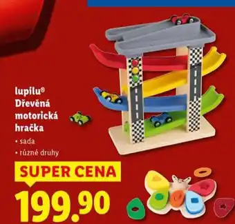 Lidl Dřevěná motorická hračka nabídka