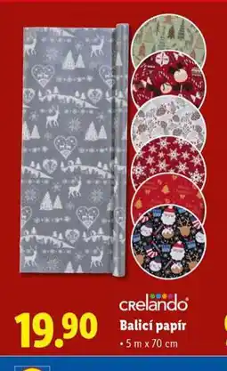 Lidl Balicí papír nabídka