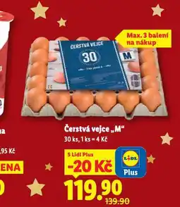 Lidl Vejce m nabídka