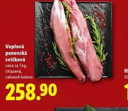 Lidl Vepřová panenská svíčková nabídka