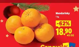Lidl Mandarinky nabídka