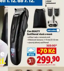 Lidl Zastřihovač vlasů a vousů nabídka