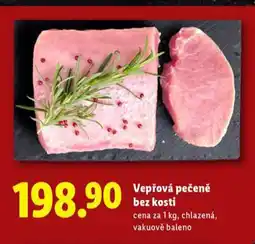 Lidl Vepřová pečeně bez kosti nabídka