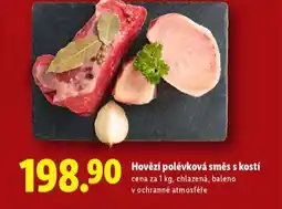 Lidl Hovězí polévková směs s kostí nabídka