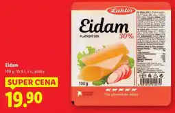 Lidl Eidam 30% nabídka
