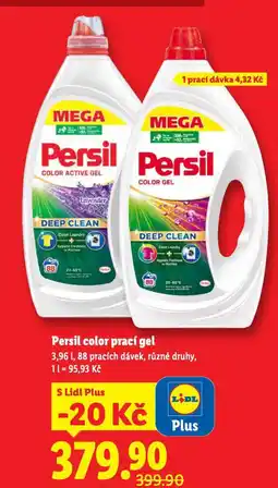 Lidl Persil prací gel nabídka