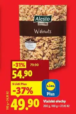 Lidl Vlašské ořechy nabídka