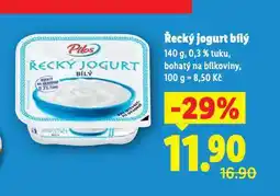 Lidl Řecký jogurt nabídka