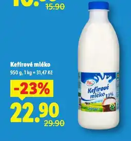 Lidl Kefírové mléko nabídka