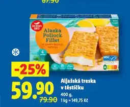 Lidl Aljašská treska v těstíčku nabídka