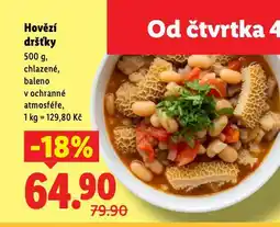 Lidl Hovězí dršťky nabídka